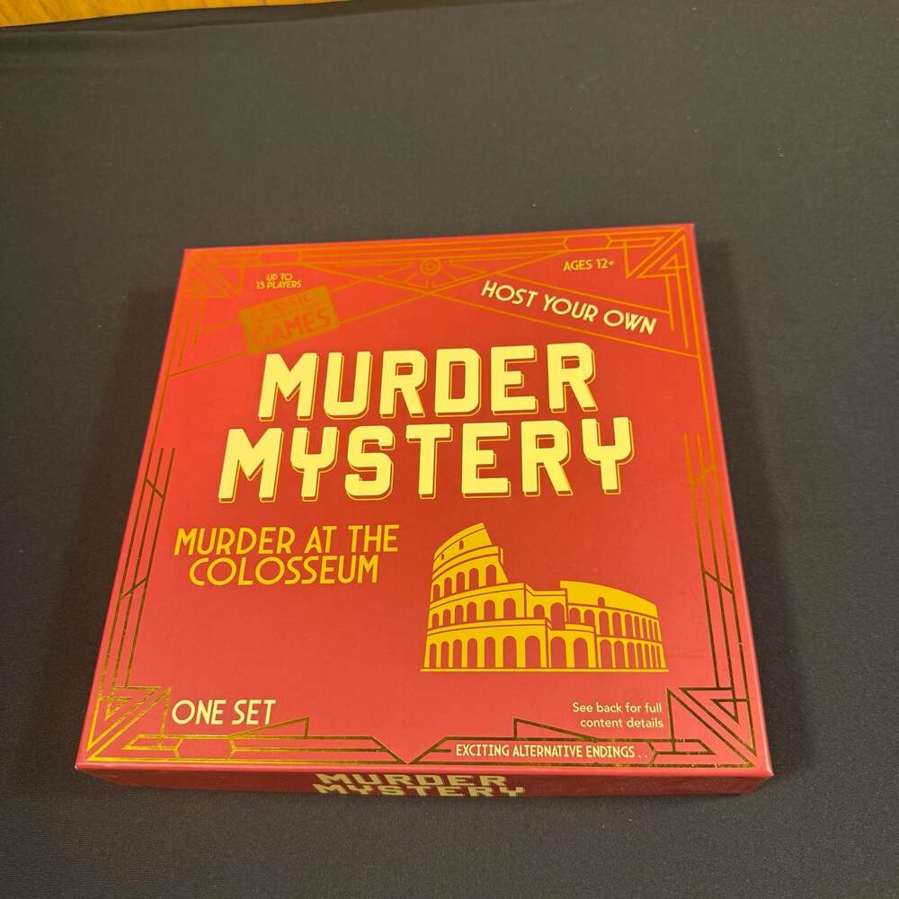 Games Hub Murder Mystery: Murder at the Colosseum Party Game